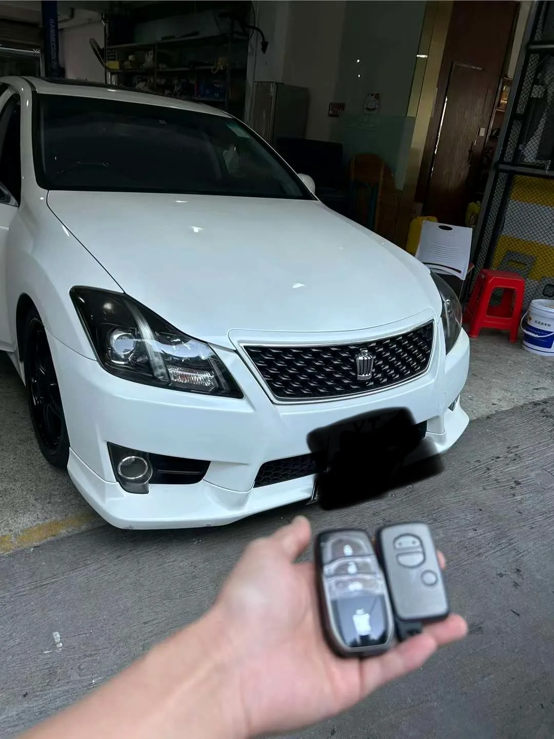 巧手开锁真实汽车钥匙施工案例 48